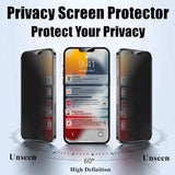 Protecteur d'Écran de Confidentialité en Verre Trempé Iphone