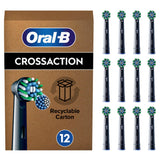 Oral-B Pro Cross Action Brossettes pour Brosse à dents électriques, Pack De 8 Unités,