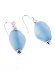 Boucles d'Oreilles Femme Cristian Lay 491990 – 9 cm – Bleu, Acier Inoxydable, Étui Inclus