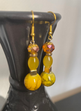 Boucles d'oreilles Éclat d'Ambre