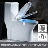 ZK30 Smart PIR capteur de mouvement siège de toilette veilleuse 8/16 couleurs rétro-éclairage étanche pour cuvette de toilette lampe à LED WC lumière de toilette