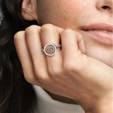 Bague Cercle Pavé avec Logo Brillant en argent sterling 925 de Pandora