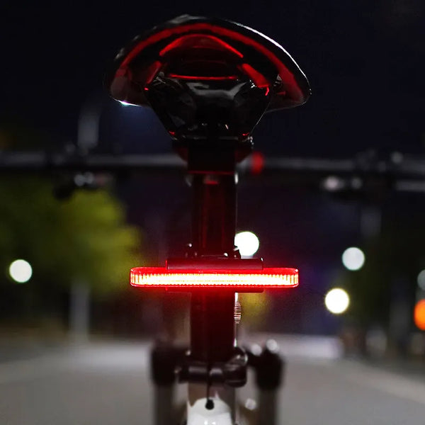BUCKLOS Feu arrière de vélo LED arrière rechargeable